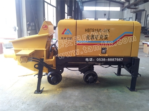 礦用濕噴臺(tái)車(chē)，礦用混凝土泵，礦用攪拌機(jī)發(fā)貨